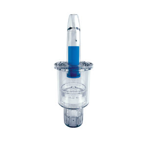 unidose powder nasal spray device transparent